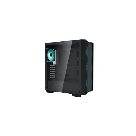 Deepcool | Fits up to size "" | MID TOWER CASE (with four LED fans of Marrs Green) | CC560 | Side window | Black | Mid-Tower | - 2